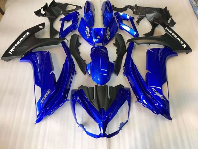 Cheapest 2012-2016 Blue Kawasaki EX650 Replacement Fairings