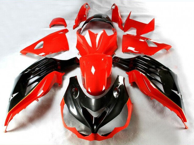 Cheapest 2012-2021 Red Kawasaki ZX14R ZZR1400 Motorcycle Fairings