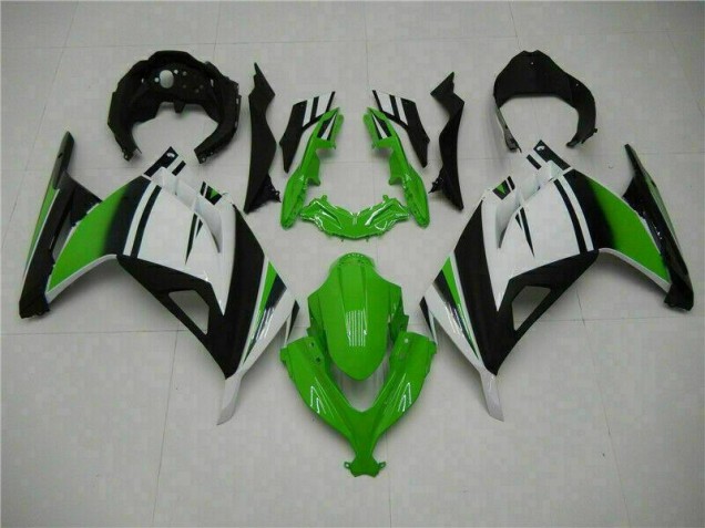Cheapest 2013-2016 Green Black Silver Kawasaki EX300 Moto Fairings