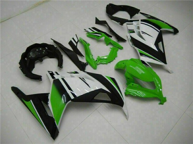 Cheapest 2013-2016 Green Black Silver Kawasaki EX300 Moto Fairings