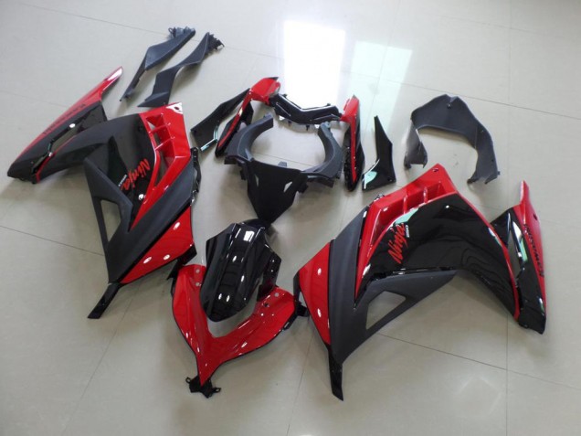 Cheapest 2013-2016 Red Black Kawasaki ZX300R Bike Fairing