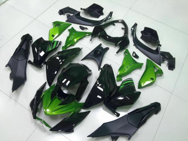 Cheapest 2013-2016 Green Black Kawasaki Z800 Moto Fairings
