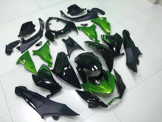 Cheapest 2013-2016 Green Black Kawasaki Z800 Moto Fairings