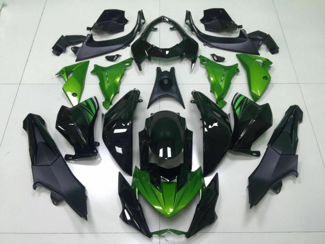 Cheapest 2013-2016 Green Black Kawasaki Z800 Moto Fairings
