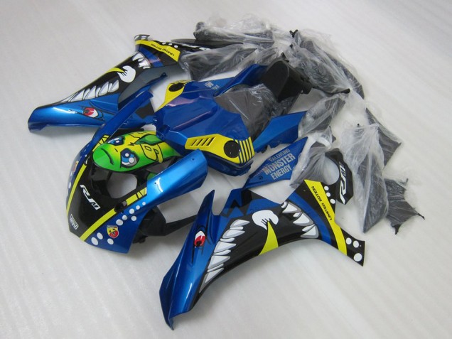 Cheapest 2015-2019 Blue Rossi Yamaha YZF R1 Motorcycle Fairing