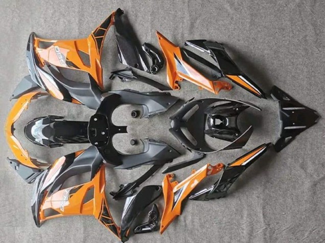 Cheapest 2017-2019 Glossy Orange Black Kawasaki EX650 Replacement Motorcycle Fairings Cheapest 2017-2019 Glossy Orange Black Kawasaki EX650 Replacement Motorcycle Fairings