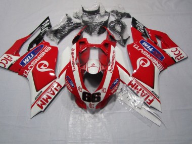 Cheapest 2011-2014 Red FIAMM FICC Ducati 1199 Motorbike Fairing