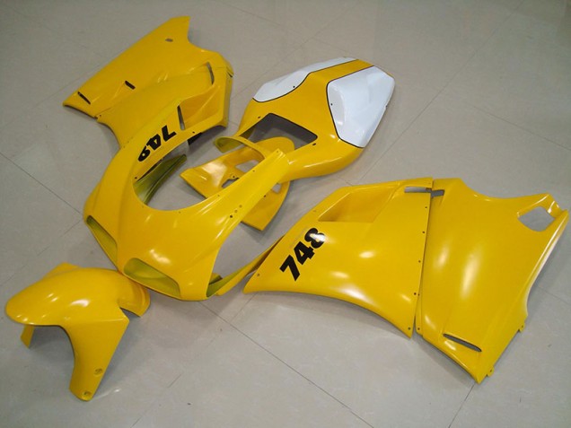 Cheapest 1993-2005 Yellow Ducati 748 916 996 996S Motorcycle Fairings