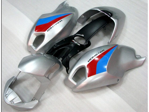 Cheapest 2008-2012 Silver Monster Ducati Monster 696 Replacement Fairings
