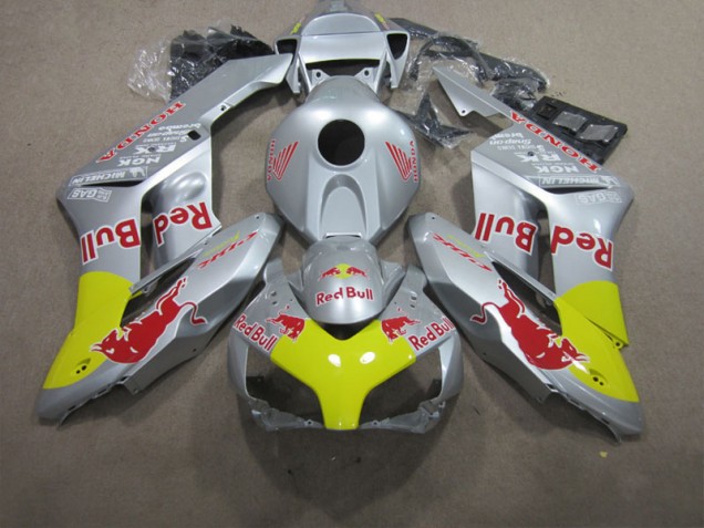 Cheapest 2004-2005 Silver Red Bull Honda CBR1000RR Motorcylce Fairings
