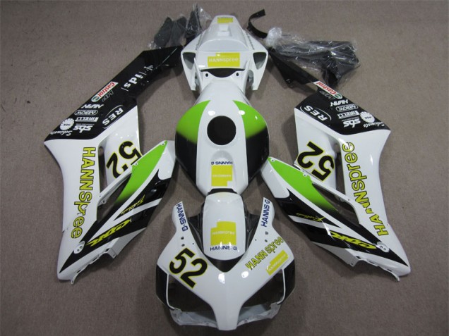 Cheapest 2004-2005 White Green Hannspree 52 Honda CBR1000RR Replacement Motorcycle Fairings