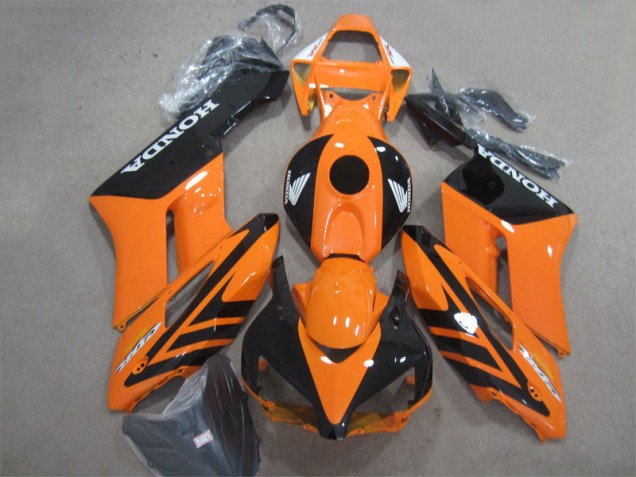 Cheapest 2004-2005 Black Orange Honda CBR1000RR Motorbike Fairing Kits