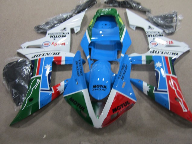 Cheapest 2004-2005 Blue Red Green Motul Honda CBR1000RR Replacement Fairings