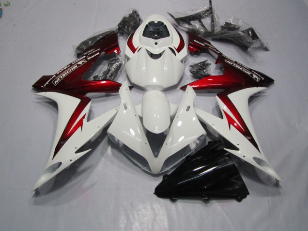 Cheapest 2004-2005 White Red Honda CBR1000RR Motorcycle Fairing Kits