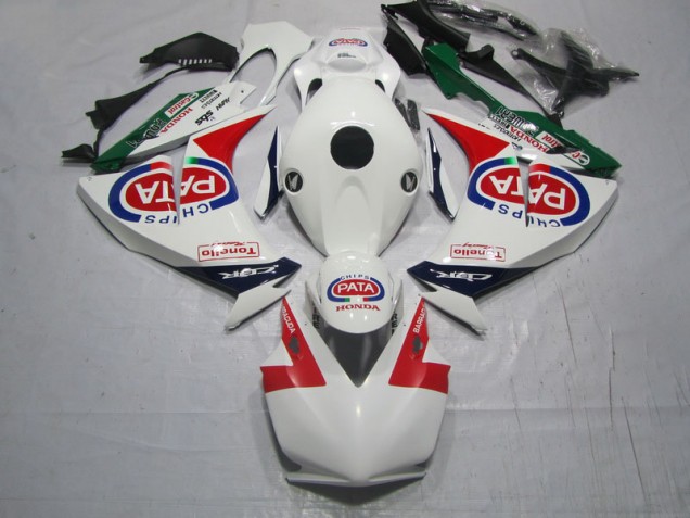 Cheapest 2012-2016 Red White PATA Honda CBR1000RR Motorcycle Fairings Kit