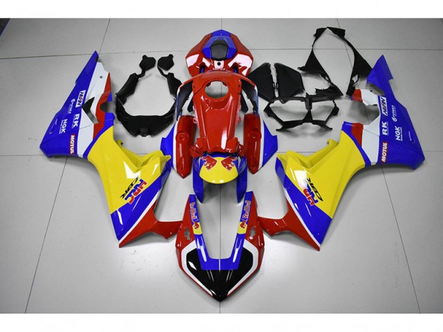 Cheapest 2017-2020 Red Yellow Blue HRC Red Bull Honda CBR1000RR Bike Fairing Cheapest 2017-2020 Red Yellow Blue HRC Red Bull Honda CBR1000RR Bike Fairing