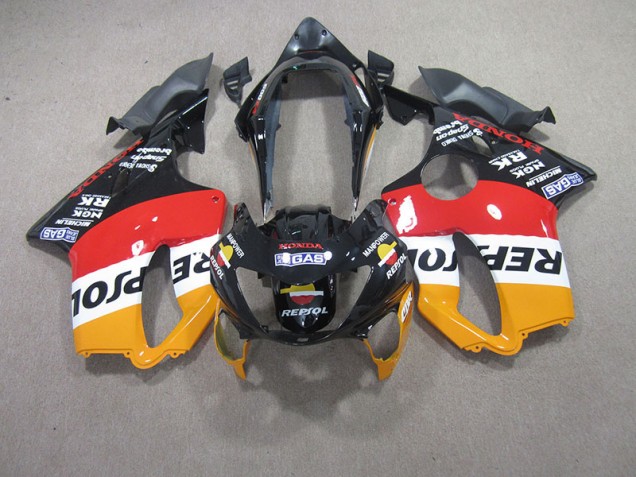 Cheapest 1999-2000 Red Black Repsol Honda CBR600 F4 Moto Fairings Cheapest 1999-2000 Red Black Repsol Honda CBR600 F4 Moto Fairings
