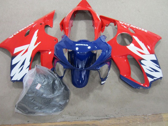 Cheapest 1999-2000 Blue Red Honda CBR600 F4 Motorcycle Fairings Kits