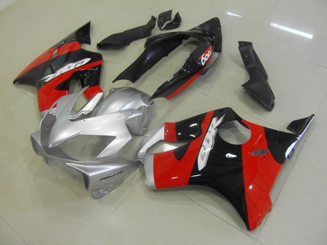 Cheapest 2004-2007 Black Red Silver Honda CBR600 F4i Motorcycle Fairing