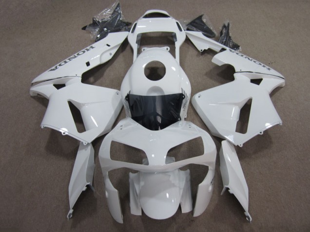 Cheapest 2003-2004 White Honda CBR600RR Motorcycle Fairings
