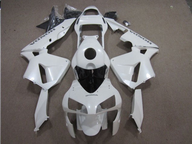 Cheapest 2003-2004 White Honda CBR600RR Bike Fairings