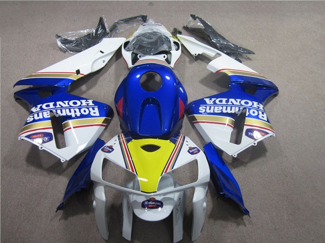 Cheapest 2005-2006 Blue White Rothmans Honda CBR600RR Moto Fairings
