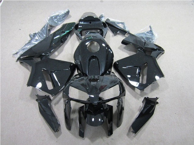 Cheapest 2005-2006 Black Honda CBR600RR Replacement Fairings