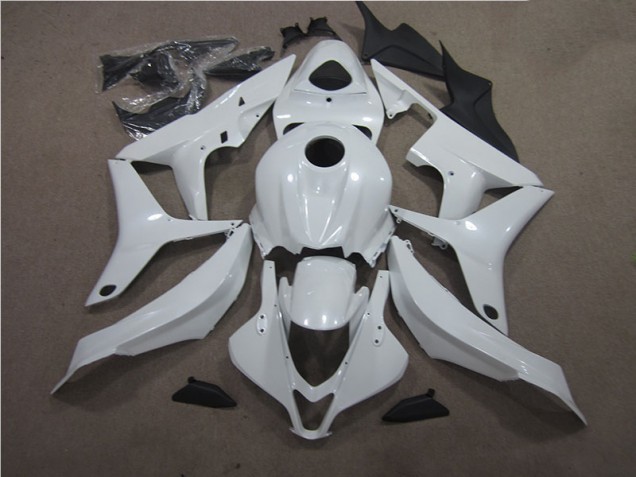 Cheapest 2007-2008 White Honda CBR600RR Bike Fairings Cheapest 2007-2008 White Honda CBR600RR Bike Fairings