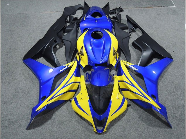 Cheapest 2007-2008 Black Blue Yellow Honda CBR600RR Bike Fairings Cheapest 2007-2008 Black Blue Yellow Honda CBR600RR Bike Fairings