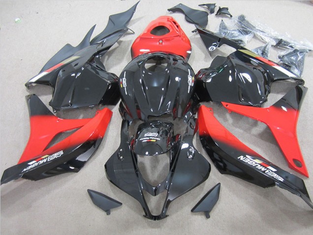 Cheapest 2009-2012 Black Red Honda CBR600RR Bike Fairing