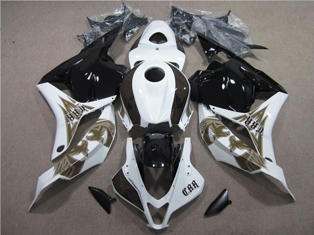 Cheapest 2009-2012 Black White Honda CBR600RR Bike Fairing Kit Cheapest 2009-2012 Black White Honda CBR600RR Bike Fairing Kit