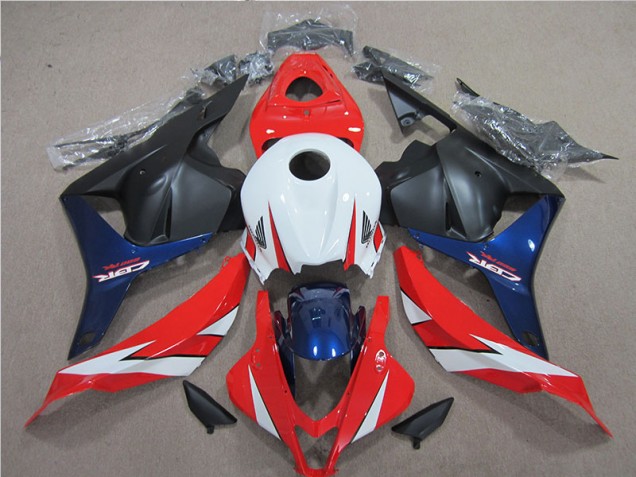 Cheapest 2009-2012 White Red Blue Honda CBR600RR Motorcycle Fairings Kits