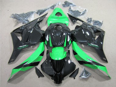 Cheapest 2009-2012 Black Green Honda CBR600RR Moto Fairings