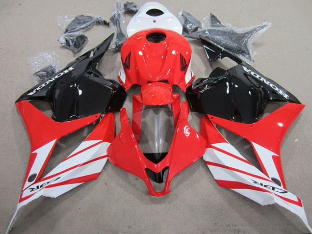 Cheapest 2009-2012 Red Black White Honda CBR600RR Motorcycle Fairings Kit