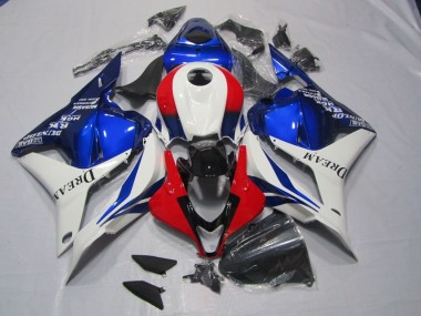 Cheapest 2009-2012 White Blue Red DREAM Honda CBR600RR Motorbike Fairings