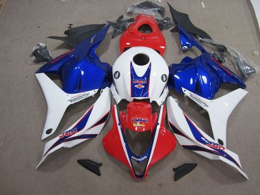 Cheapest 2009-2012 Red White Blue HRC Honda CBR600RR Motorbike Fairing