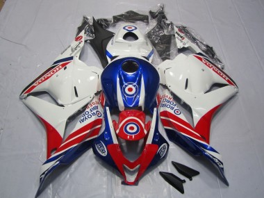 Cheapest 2009-2012 White Blue Red Honda CBR600RR Bike Fairings