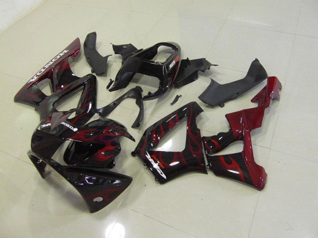 Cheapest 2000-2001 Black Red Flame Honda CBR900RR 929 Motorcylce Fairings Cheapest 2000-2001 Black Red Flame Honda CBR900RR 929 Motorcylce Fairings