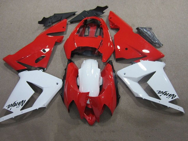 Cheapest 2003-2005 Red White Ninja Kawasaki ZX10R Motorcycle Bodywork