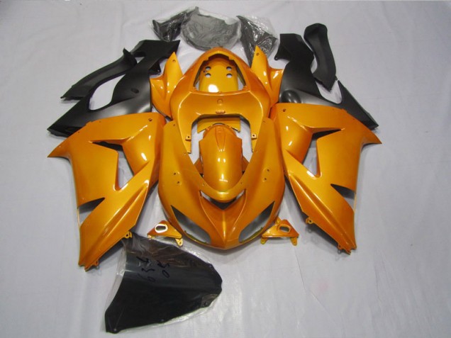 Cheapest 2006-2007 Orange Kawasaki ZX10R Bike Fairing