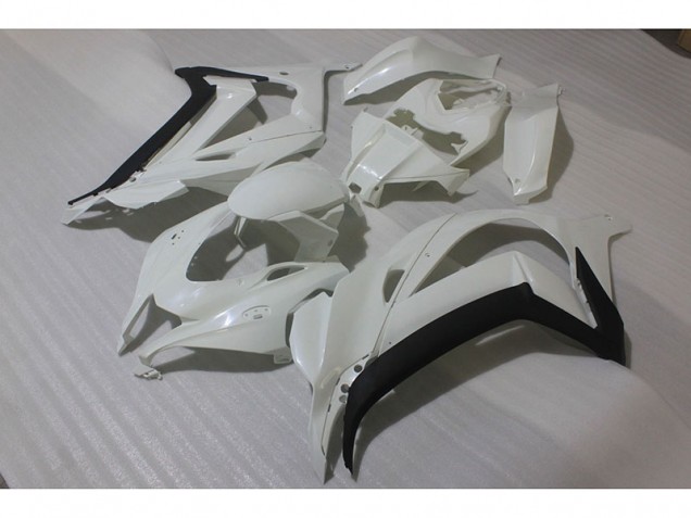 Cheapest 2016-2019 White Kawasaki ZX10R Motorcycle Fairings