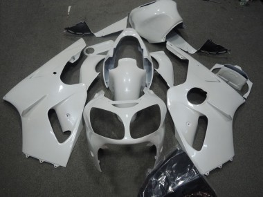 Cheapest 2000-2001 White Kawasaki ZX12R Motorcycle Fairing