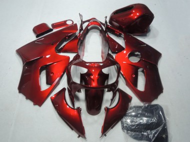 Cheapest 2000-2001 Red Kawasaki ZX12R Motorcycle Fairing Kit