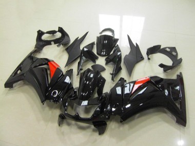 Cheapest 2008-2012 Black Kawasaki ZX250R Motorcylce Fairings