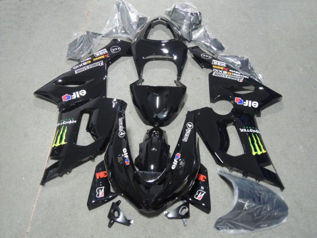 Cheapest 2005-2006 Black 3M Touch4 Monster Kawasaki ZX6R Motorcyle Fairings Cheapest 2005-2006 Black 3M Touch4 Monster Kawasaki ZX6R Motorcyle Fairings