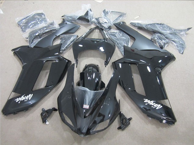 Cheapest 2007-2008 Black Ninja Kawasaki ZX6R Motor Bike Fairings