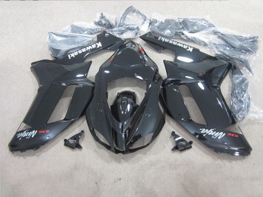 Cheapest 2007-2008 Black Ninja 636 Kawasaki ZX6R Moto Fairings