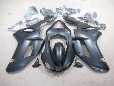 Cheapest 2007-2008 Black Kawasaki ZX6R Motorcycle Fairings