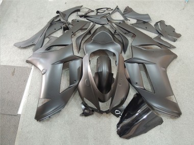 Cheapest 2007-2008 Black Kawasaki ZX6R Motorcycle Fairing Kit