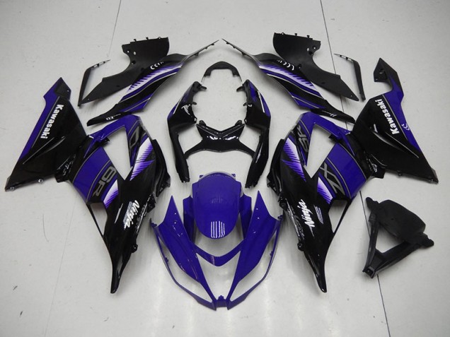 Cheapest 2013-2018 Black Blue Kawasaki ZX6R Motorbike Fairing